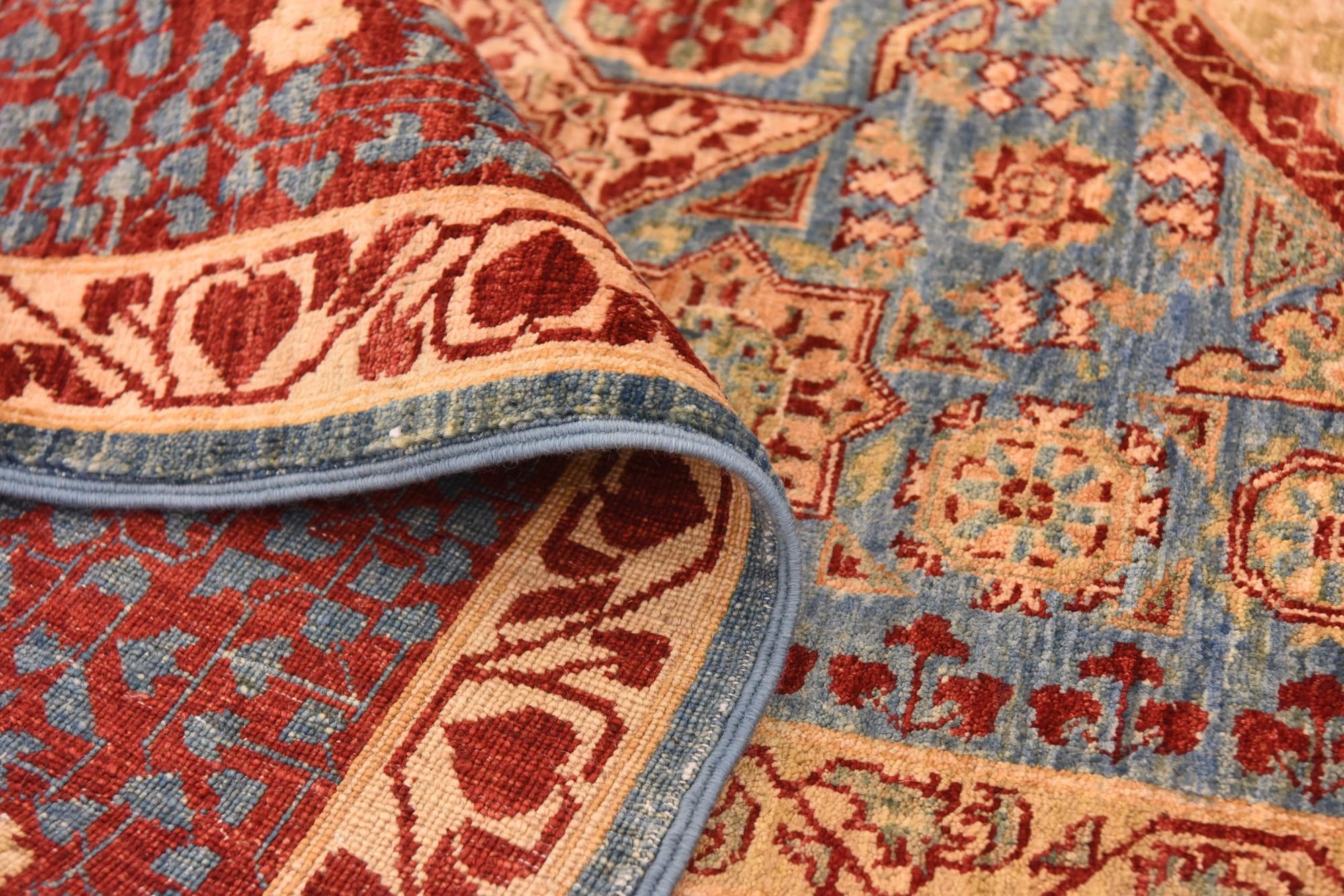 8' 3 x 9' 8 Hand Knotted Mamluk Ziegler Rug