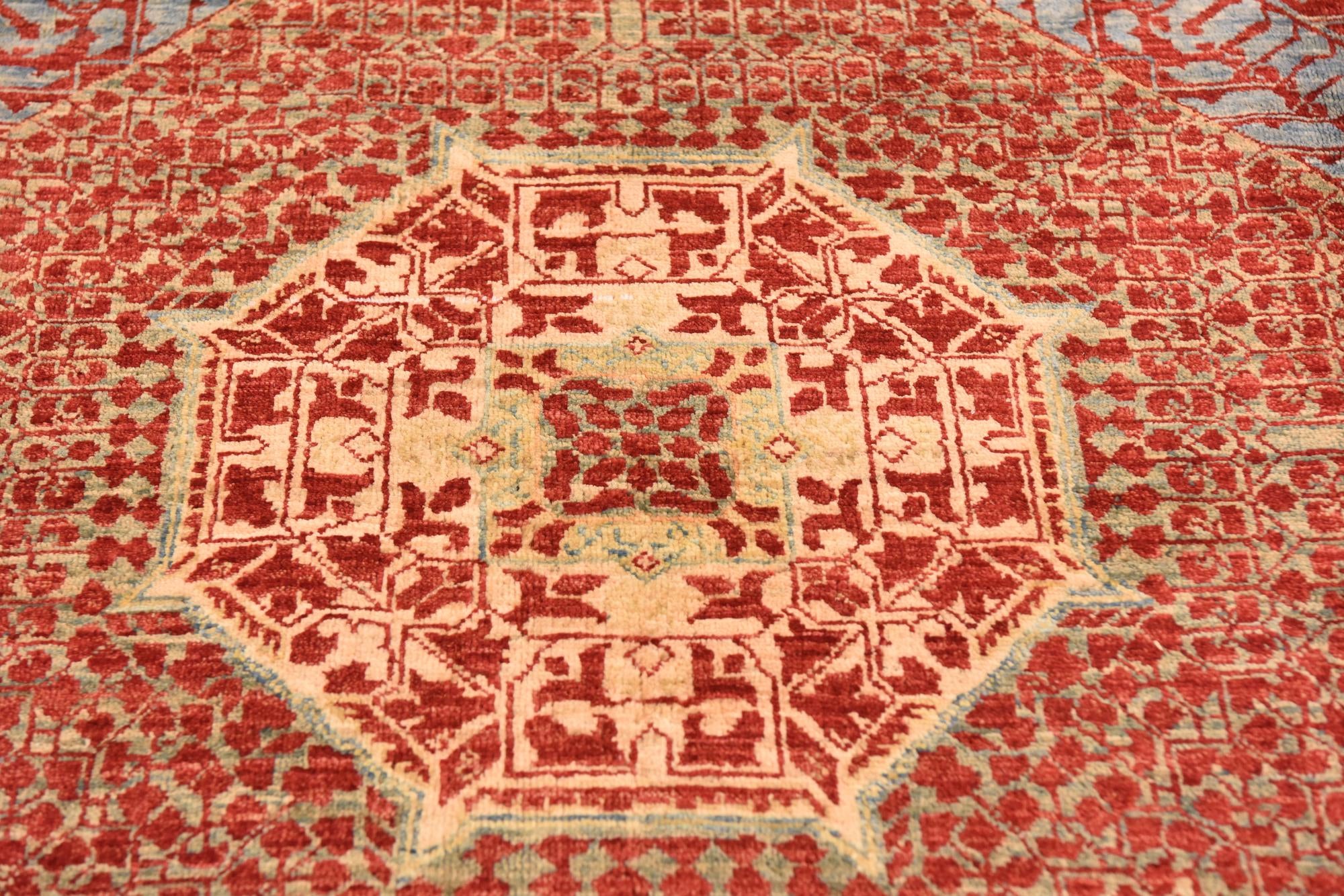 8' 3 x 9' 8 Hand Knotted Mamluk Ziegler Rug