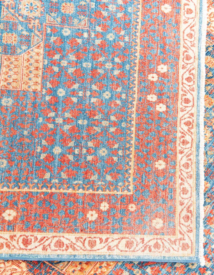 Detail image of 6' x 8' 7  Hand Knotted Mamluk Ziegler Oriental Rug