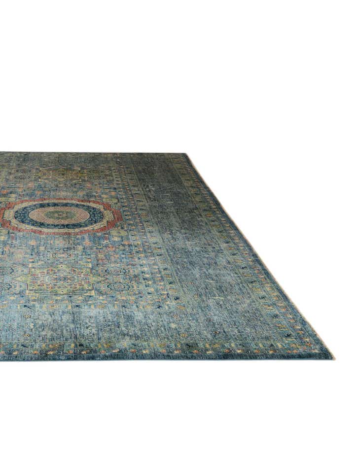 12' 8 x 19' 7 Hand Knotted Mamluk Ziegler Oriental Rug