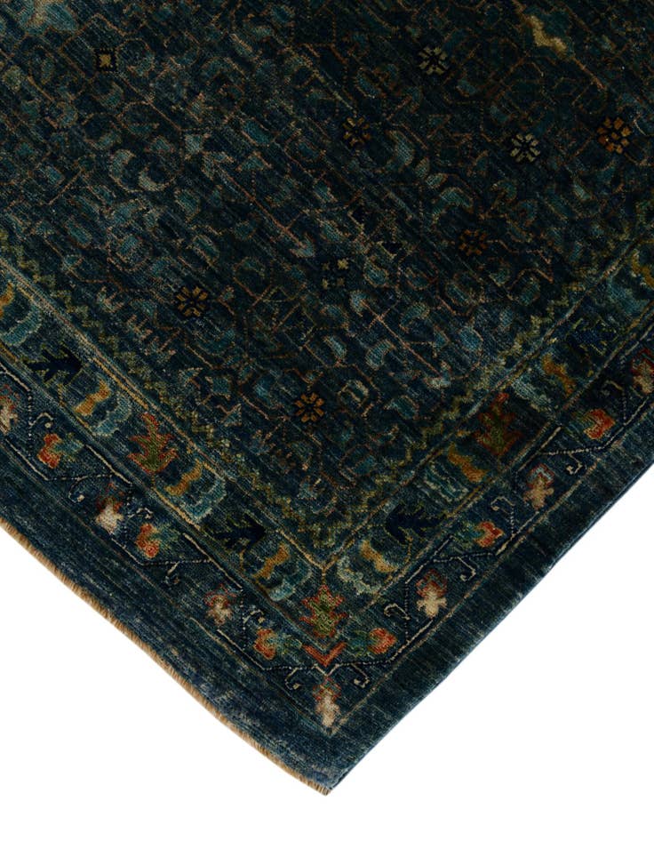 Detail image of 12' 8 x 19' 7 Hand Knotted Mamluk Ziegler Oriental Rug