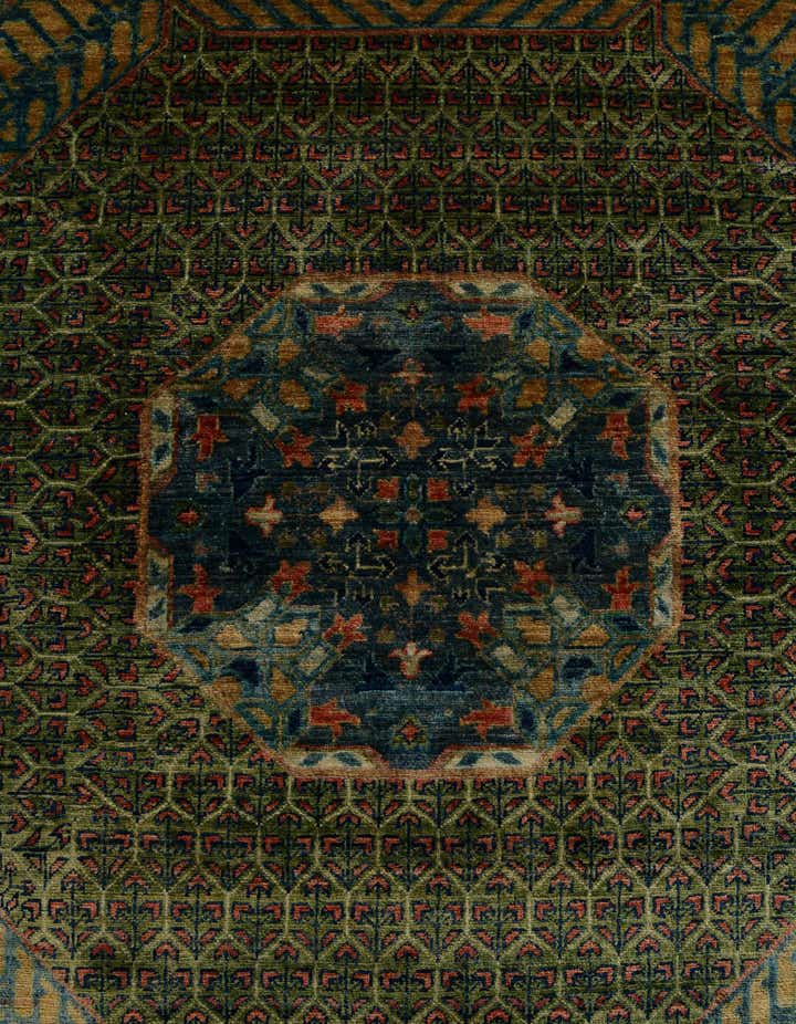 12' 8 x 19' 7 Hand Knotted Mamluk Ziegler Oriental Rug