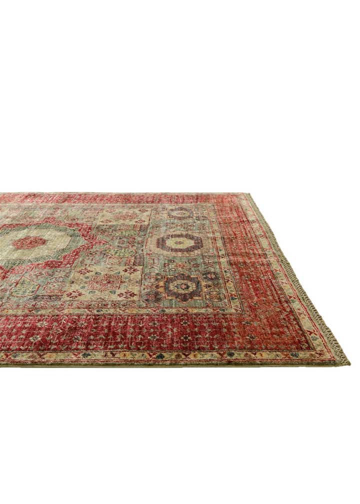 5' 1 x 6' 7 Hand Knotted Mamluk Ziegler Rug