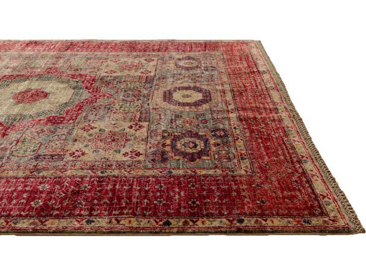 5' 1 x 6' 7 Hand Knotted Mamluk Ziegler Rug