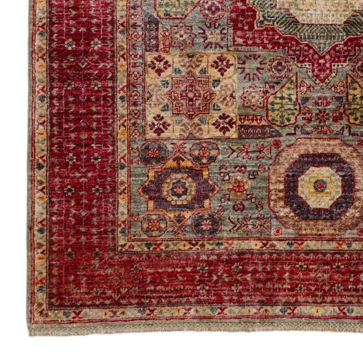 5' 1 x 6' 7 Hand Knotted Mamluk Ziegler Rug