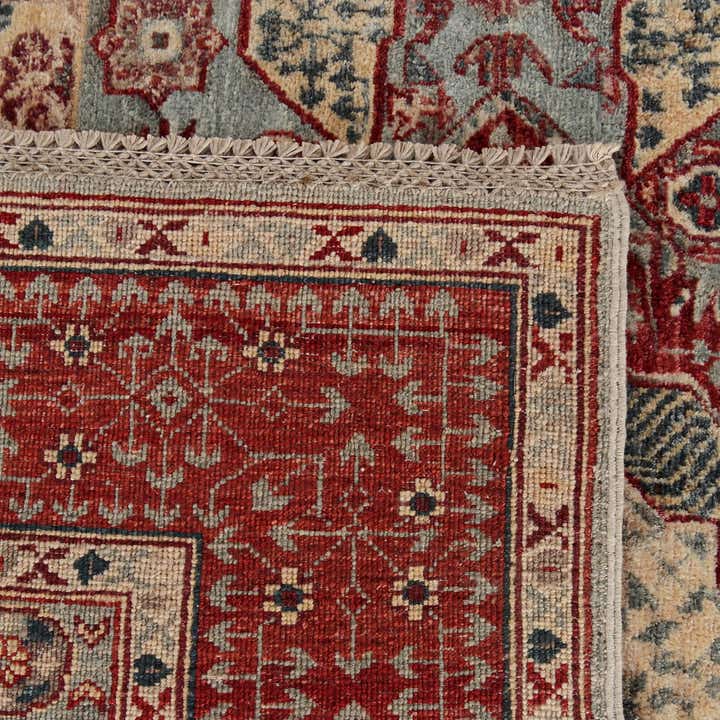 155cm x 200cm Hand Knotted Mamluk Ziegler Rug