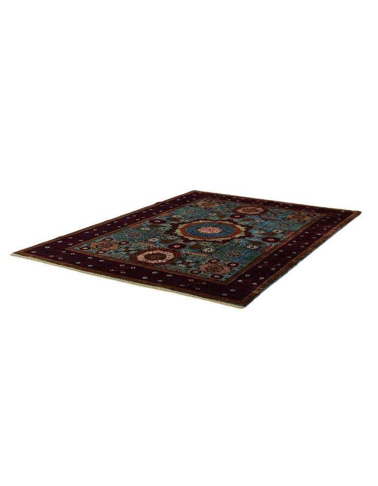 Detail image of 5' 9 x 7' 10 Hand Knotted Mamluk Ziegler Rug