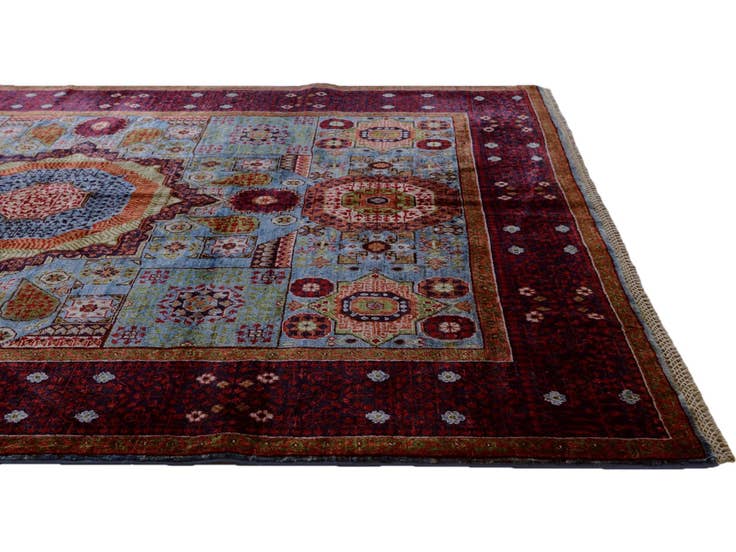 Detail image of 5' 9 x 7' 10 Hand Knotted Mamluk Ziegler Rug