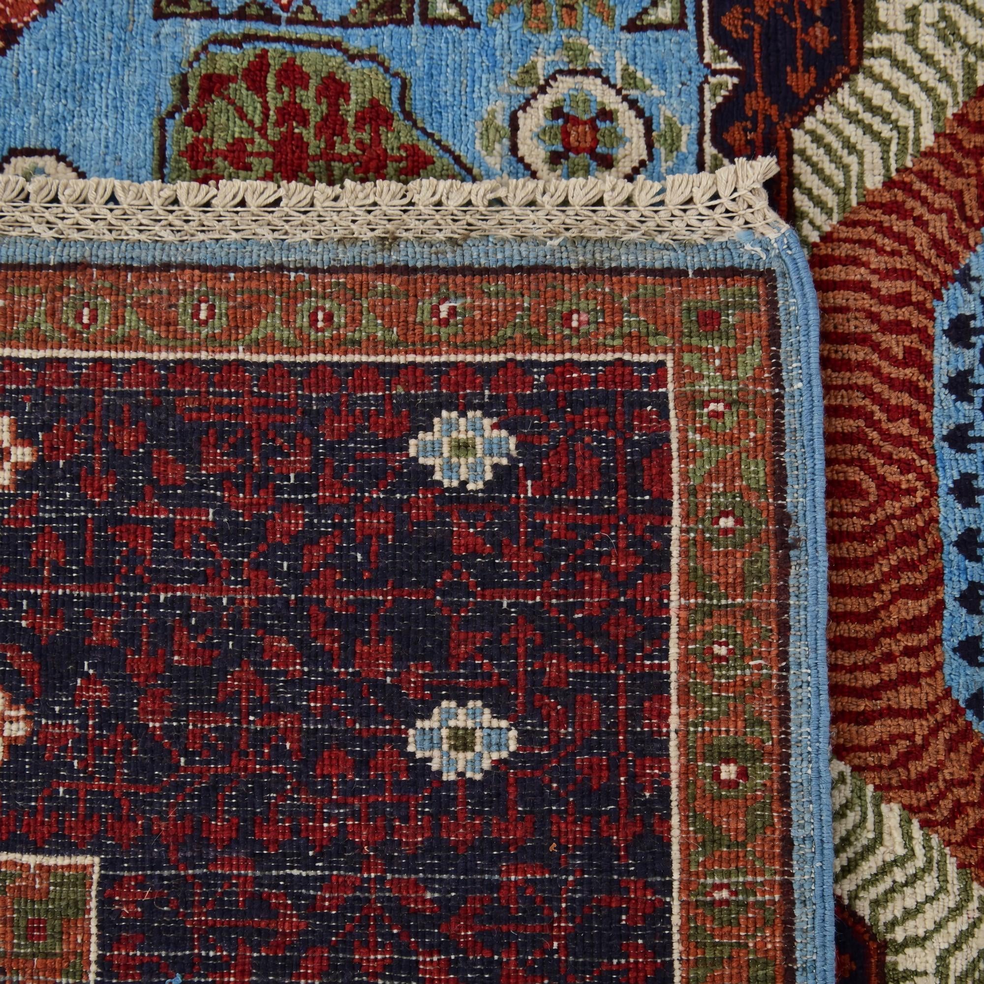 175cm x 240cm anudado a mano Mamluk Ziegler Alfombra