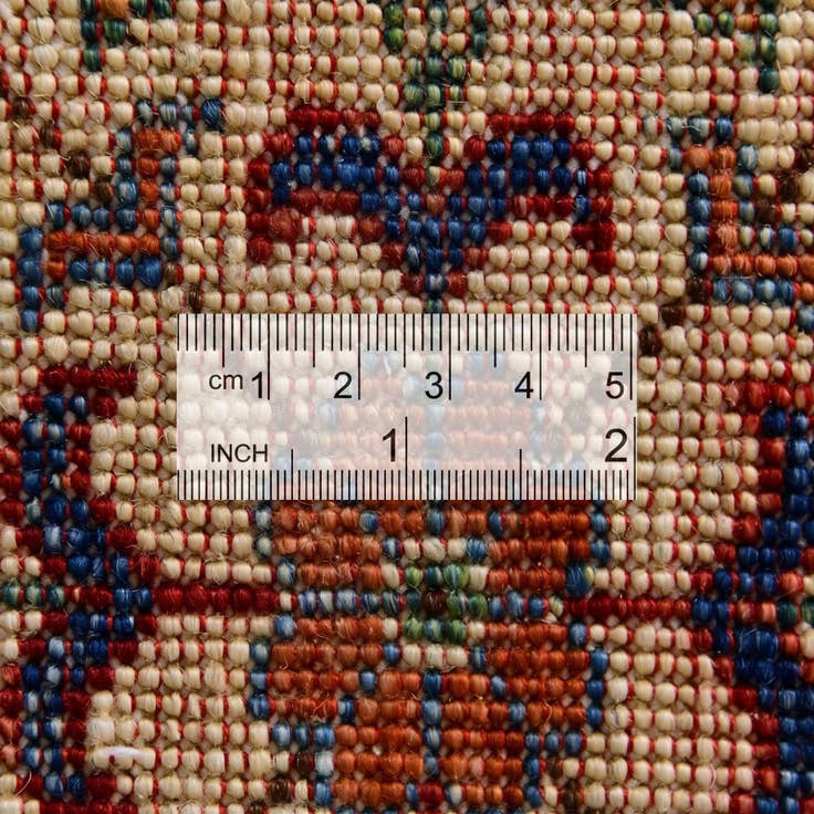 Detail image of 5' 9 x 8' Hand Knotted Mamluk Ziegler Rug