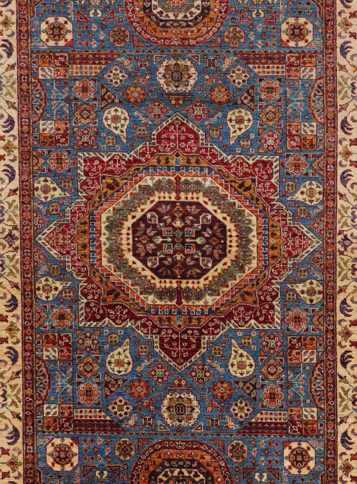 5' 9 x 8' Hand Knotted Mamluk Ziegler Rug