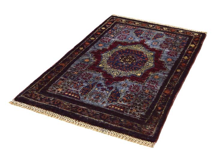 1' 11 x 3' Hand Knotted Mamluk Ziegler Rug