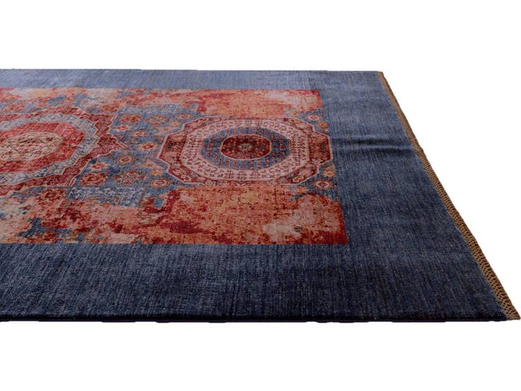 Detail image of 5' 11 x 8' 1 Hand Knotted Mamluk Ziegler Rug