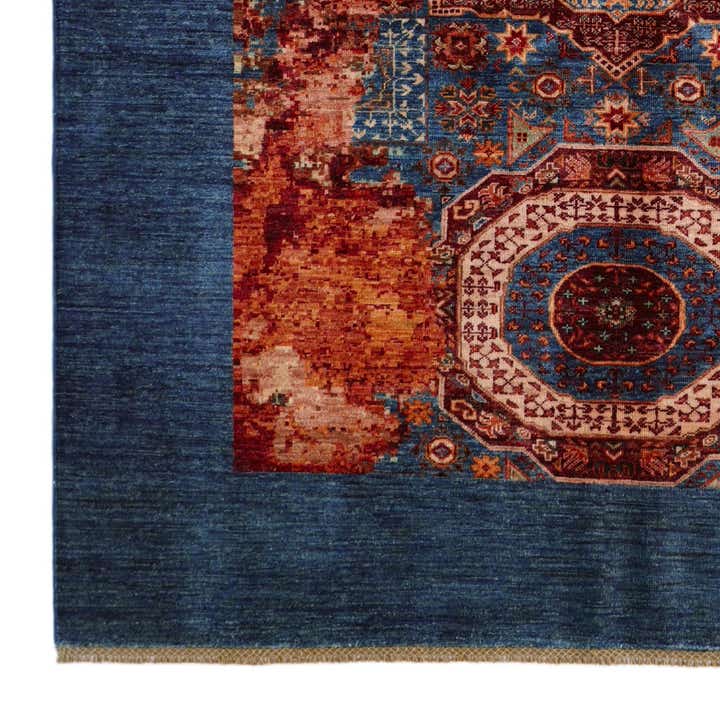 5' 11 x 8' 1 Hand Knotted Mamluk Ziegler Rug