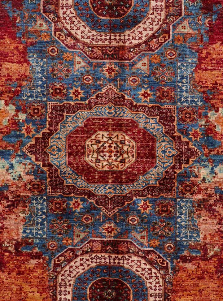 5' 11 x 8' 1 Hand Knotted Mamluk Ziegler Rug