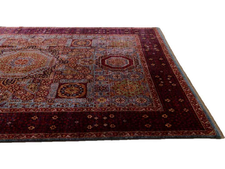 7' 11 x 9' 8 Hand Knotted Mamluk Ziegler Rug