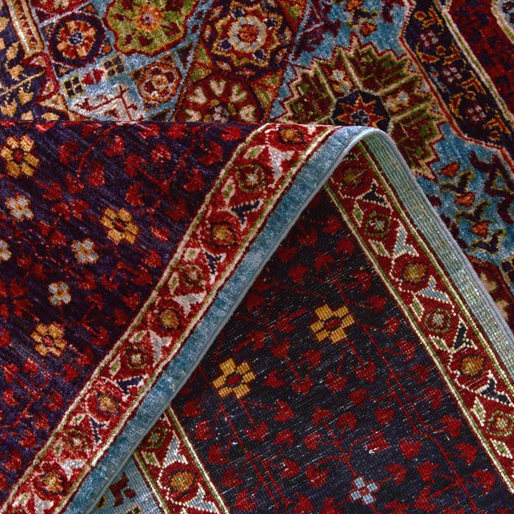 Detail image of 7' 11 x 9' 8 Hand Knotted Mamluk Ziegler Rug