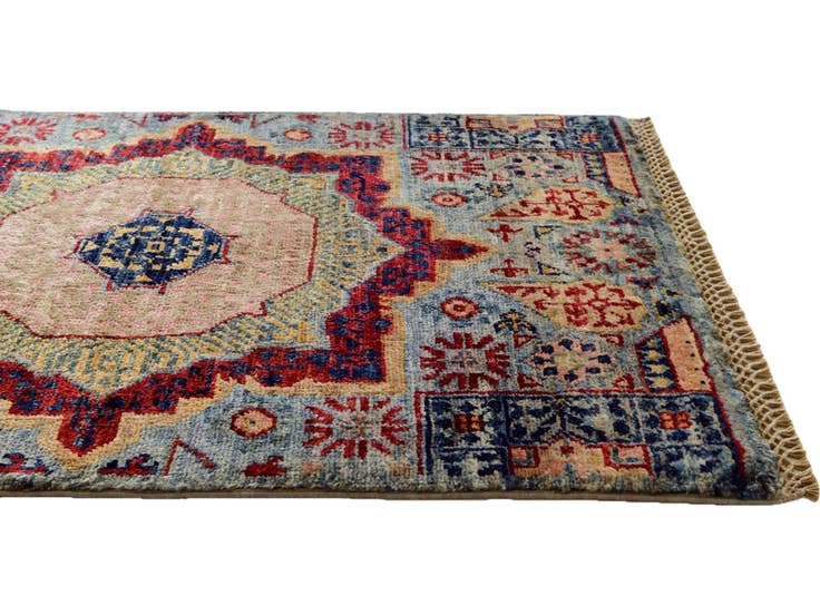 Detail image of 2' x 3' 1 Hand Knotted Mamluk Ziegler Rug