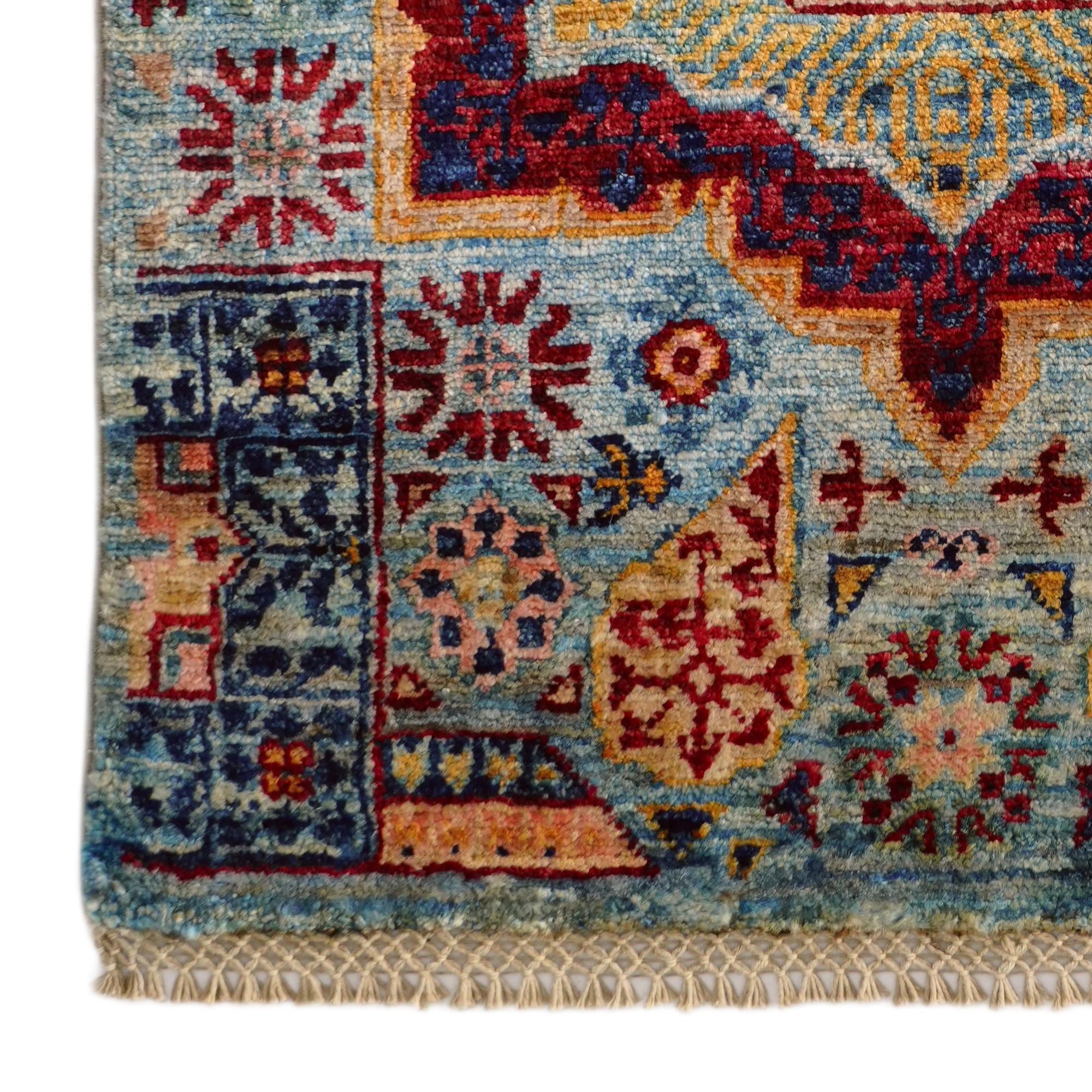 2' x 3' 1 Hand Knotted Mamluk Ziegler Rug