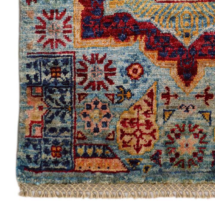 2' x 3' 1 Hand Knotted Mamluk Ziegler Rug