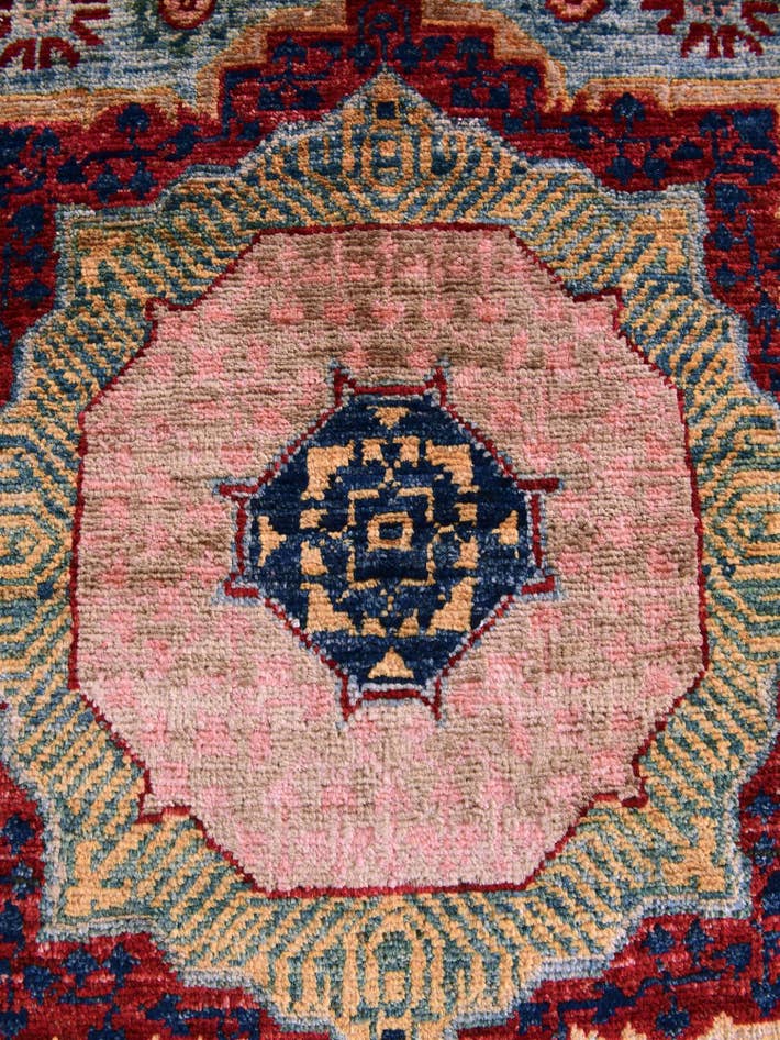 Detail image of 2' x 3' 1 Hand Knotted Mamluk Ziegler Rug