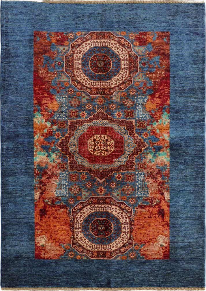 6' x 8' 2 Hand Knotted Mamluk Ziegler Rug