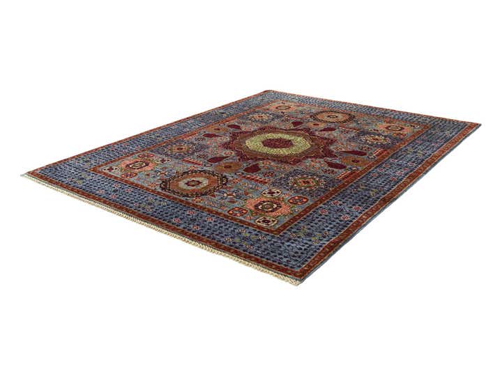 5' 2 x 6' 8 Hand Knotted Mamluk Ziegler Rug