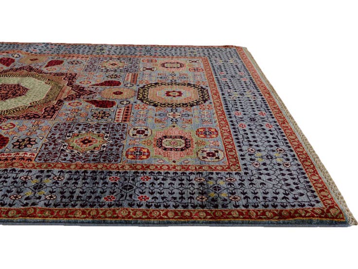 Detail image of 5' 2 x 6' 8 Hand Knotted Mamluk Ziegler Rug
