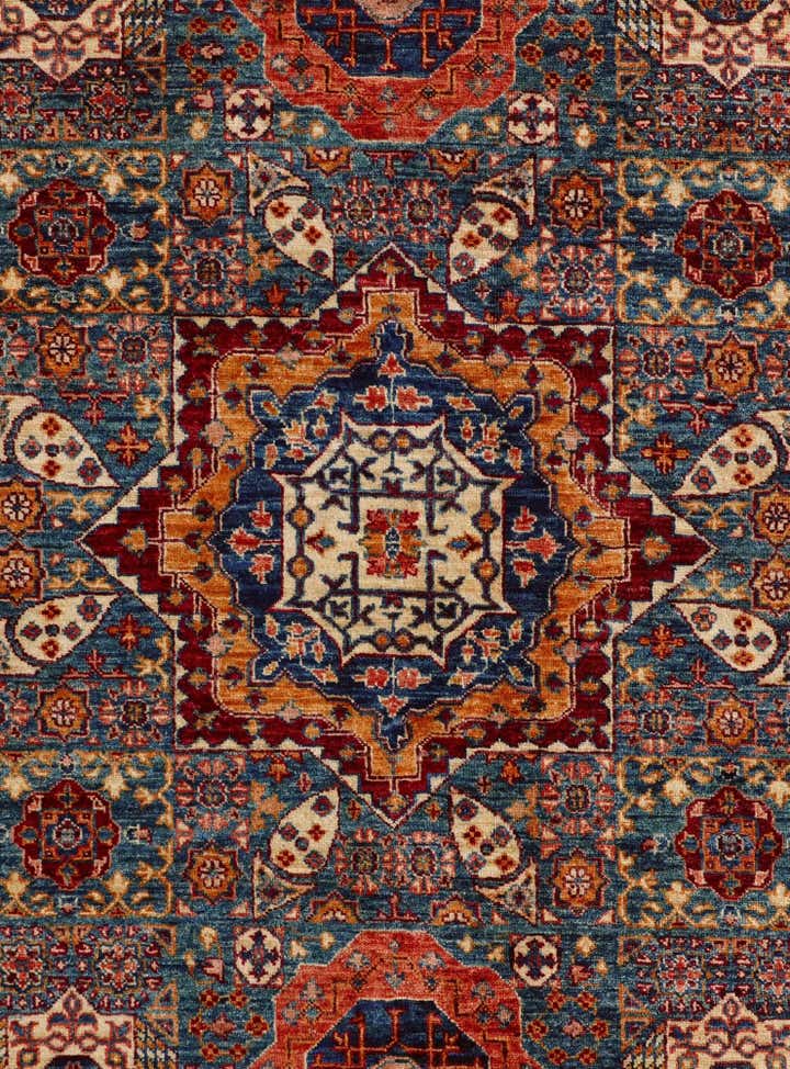 5' x 6' 11 Hand Knotted Mamluk Ziegler Rug