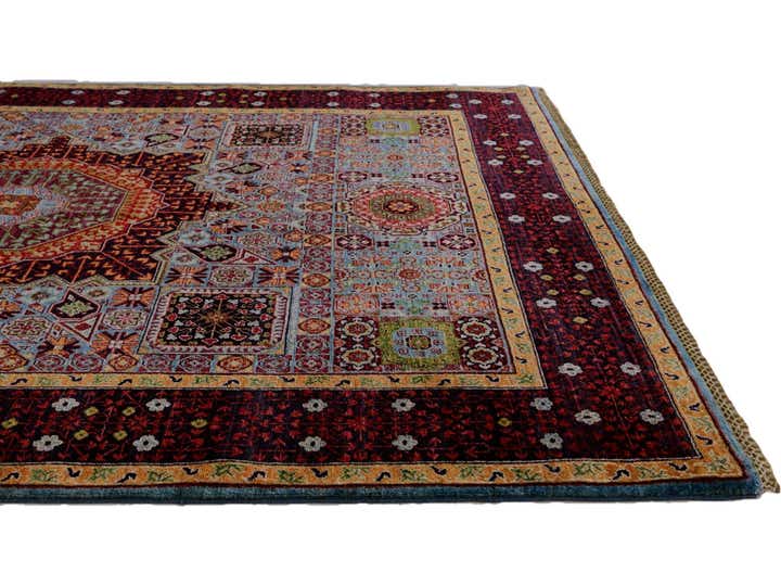 5' x 6' 8 Hand Knotted Mamluk Ziegler Rug