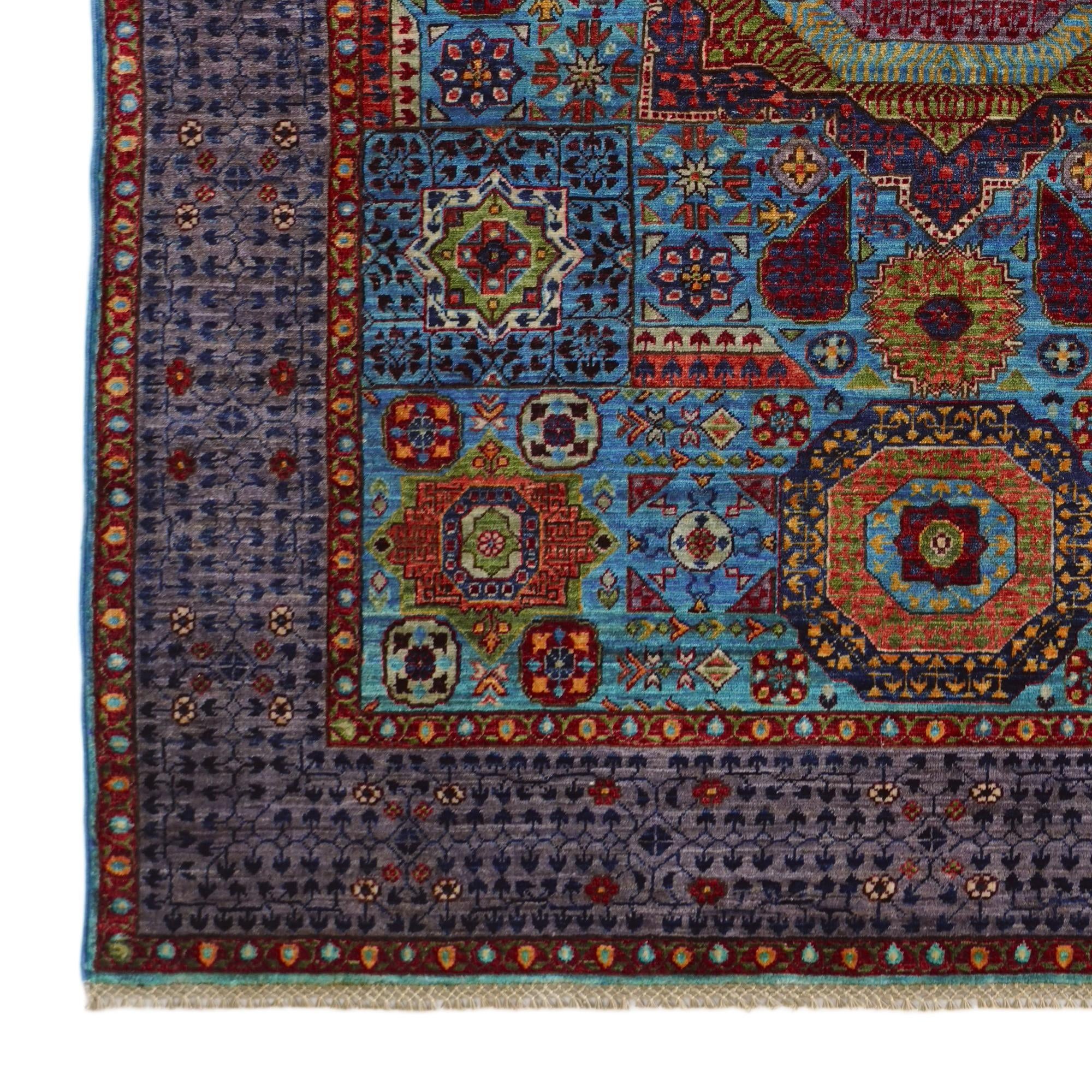 5' x 6' 7 Hand Knotted Mamluk Ziegler Rug
