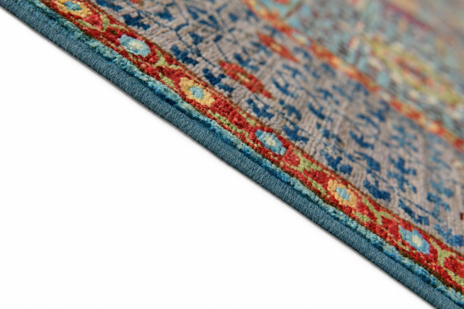 150cm x 200cm anudado a mano Mamluk Ziegler Alfombra