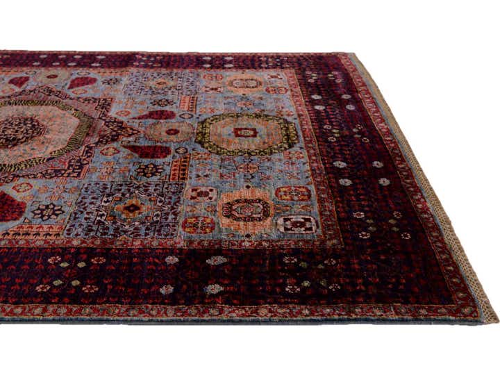 5' x 6' 9 Hand Knotted Mamluk Ziegler Rug