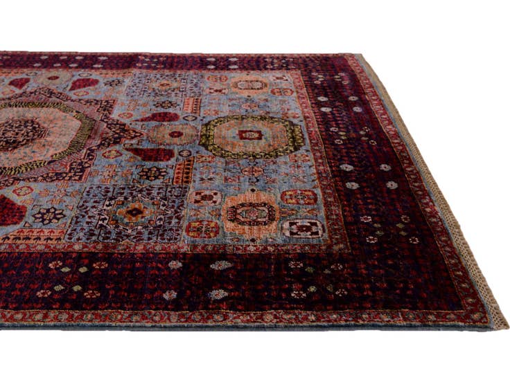 Detail image of 5' x 6' 9 Hand Knotted Mamluk Ziegler Rug