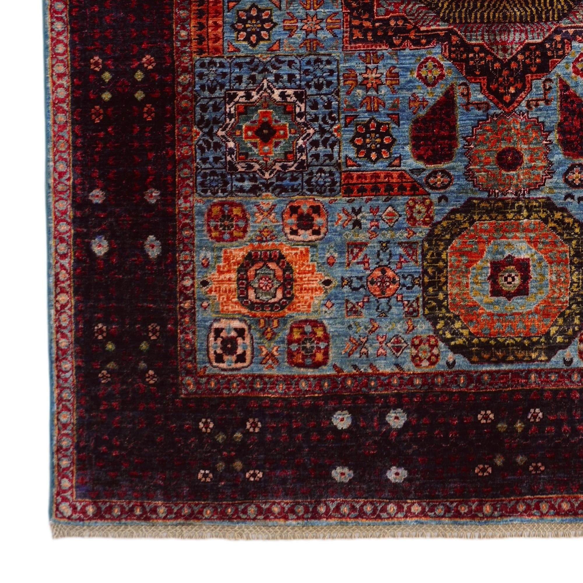 5' x 6' 9 Hand Knotted Mamluk Ziegler Rug