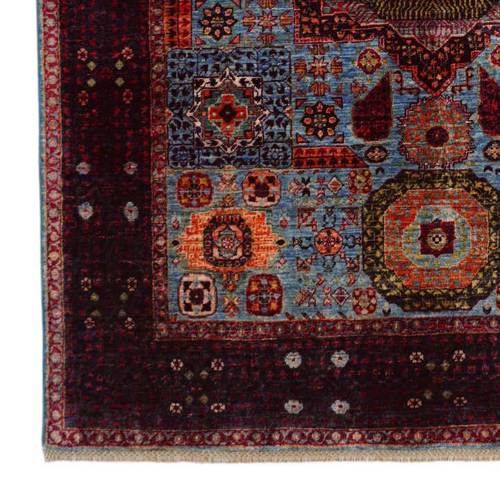 5' x 6' 9 Hand Knotted Mamluk Ziegler Rug
