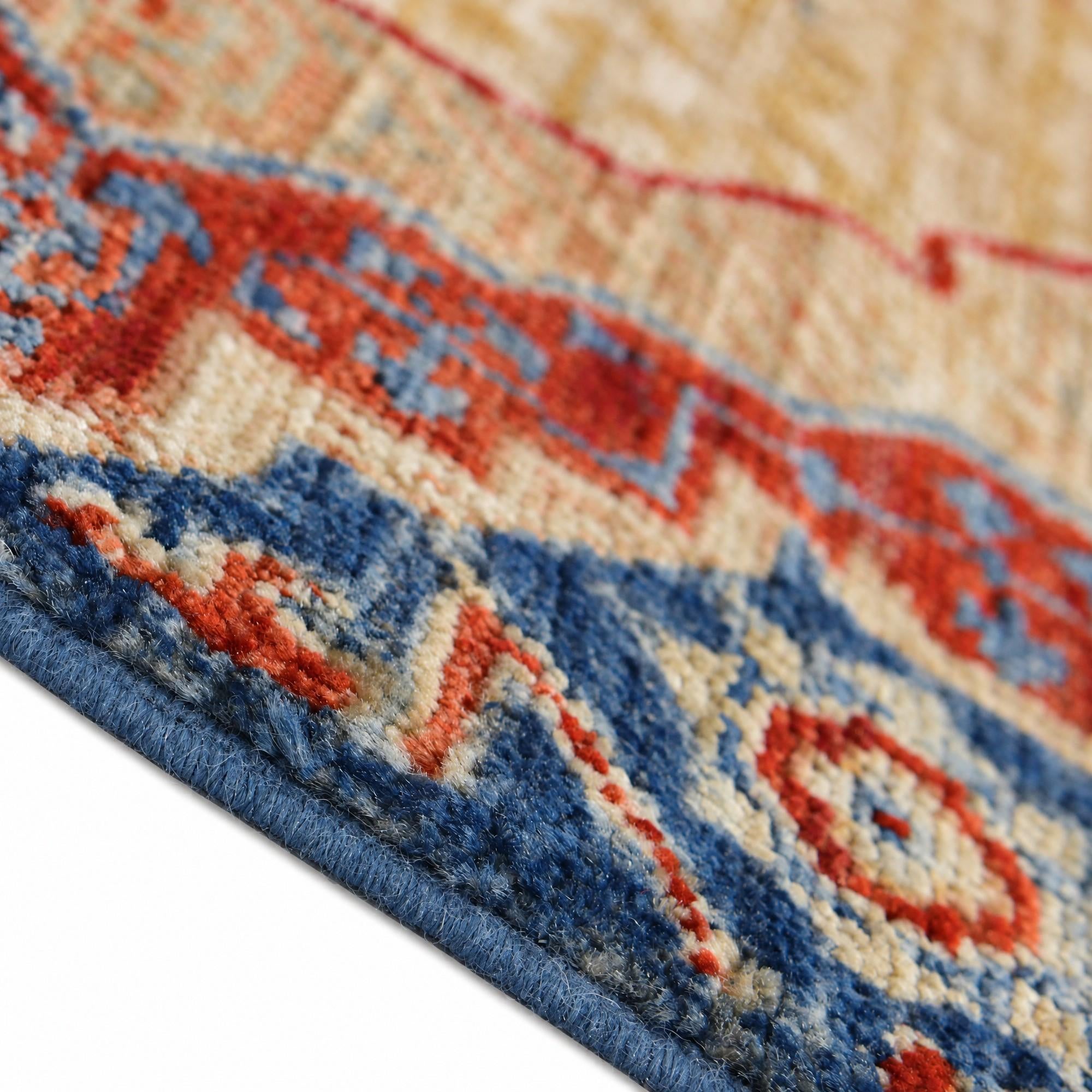 60cm x 90cm anudado a mano Mamluk Ziegler Alfombra