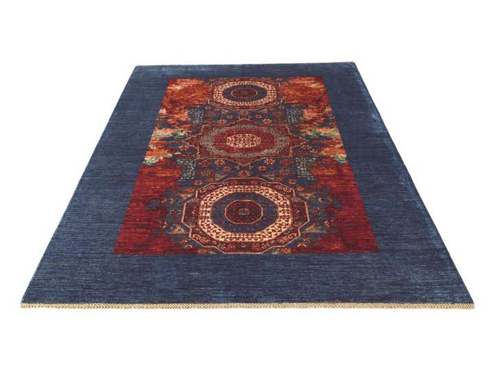 5' 10 x 8' Hand Knotted Mamluk Ziegler Rug