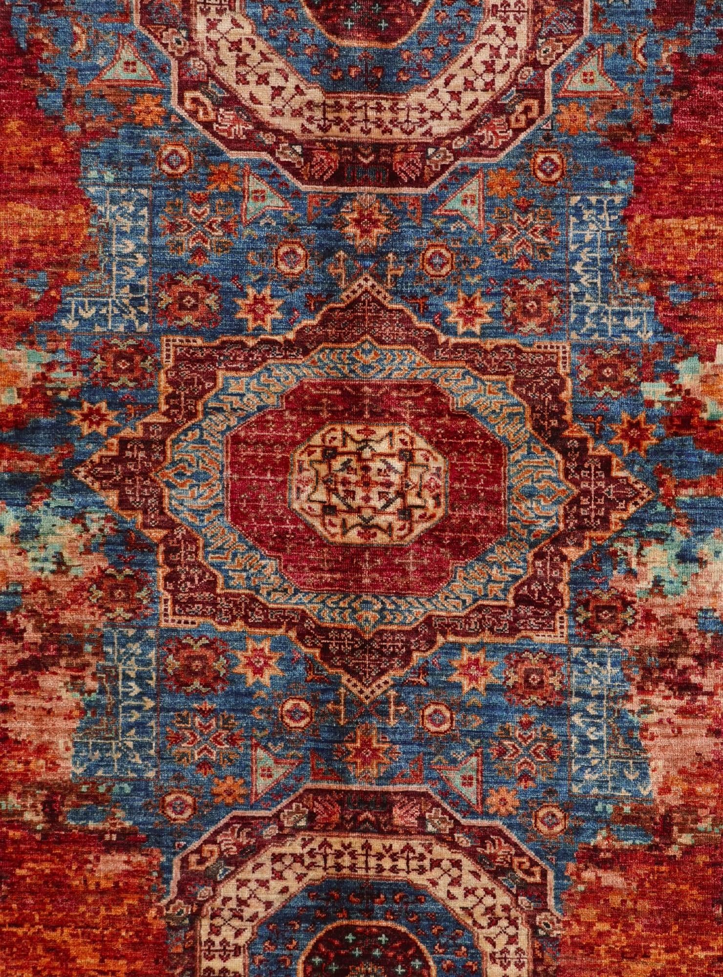 5' 10 x 8' Hand Knotted Mamluk Ziegler Rug