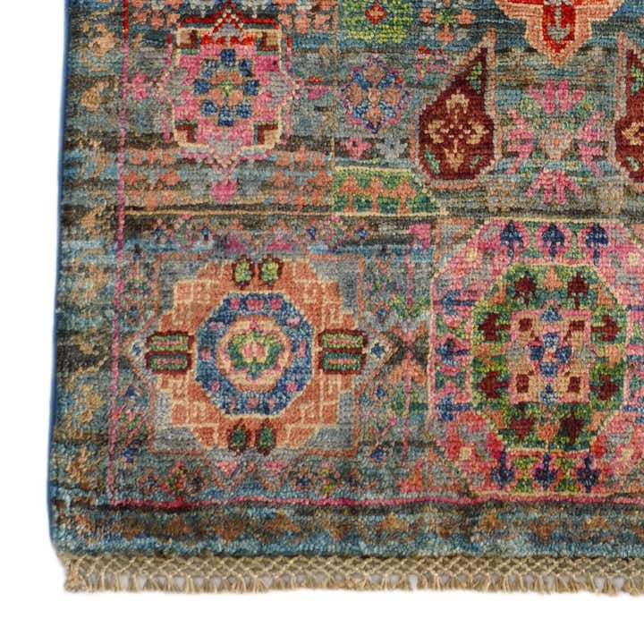 2' x 3' 2 Hand Knotted Mamluk Ziegler Rug