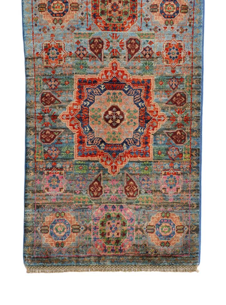 2' x 3' 2 Hand Knotted Mamluk Ziegler Rug