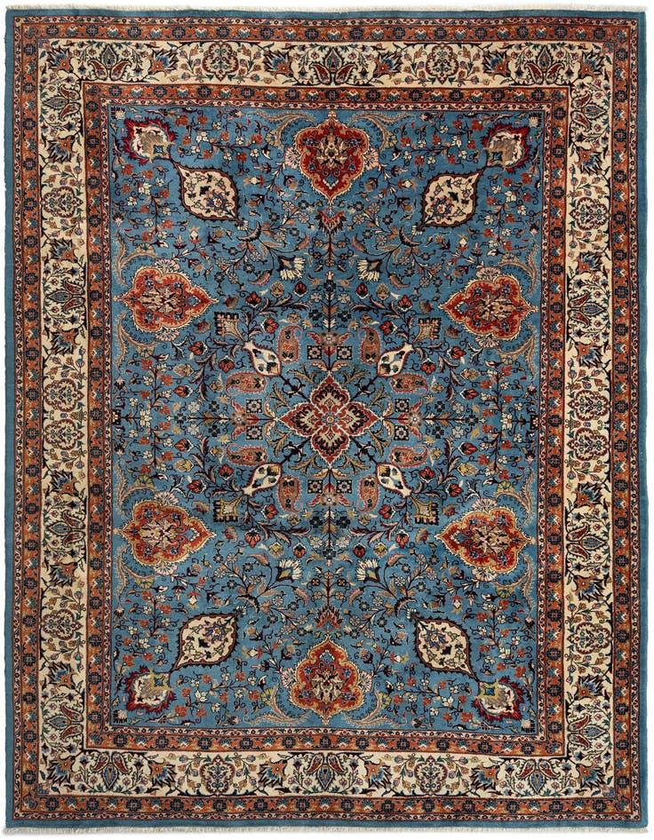 Detail image of 8' 4 x 11' 5 Mashad Rug