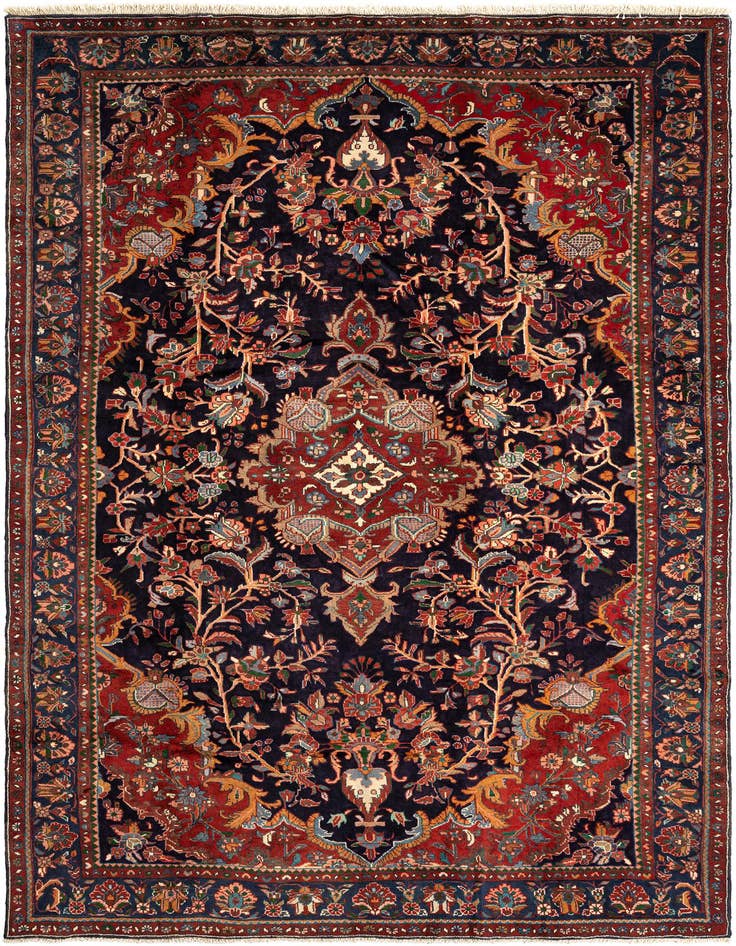 Detail image of 6' 11 x 10' 2 Mehraban Wool Rug
