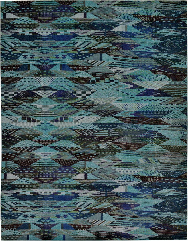 Detail image of 10' 6 x 16' 5 Washable Mesa Rug