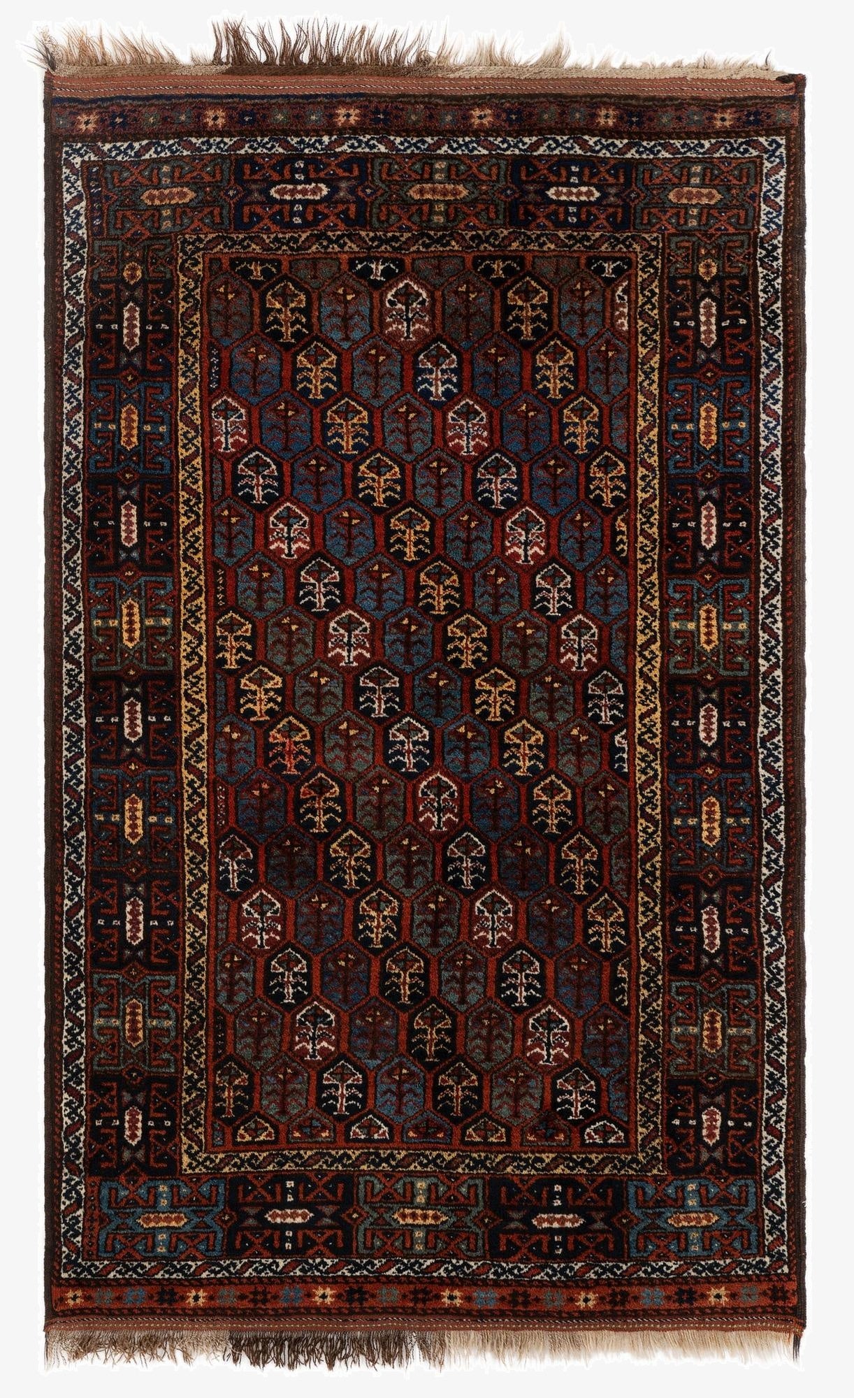 3' 8 x 5' 10 Mianeh Wool Rug