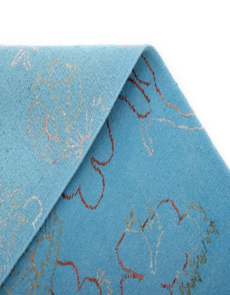 Detail image of 7' 5 x 9' 9  Hand Knotted Modern Nehmo Rug