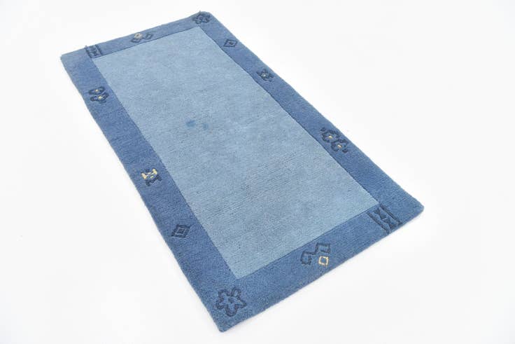 Detail image of 2' 6 x 4' 10 Hand Knotted Modern Tibet Wool Rug