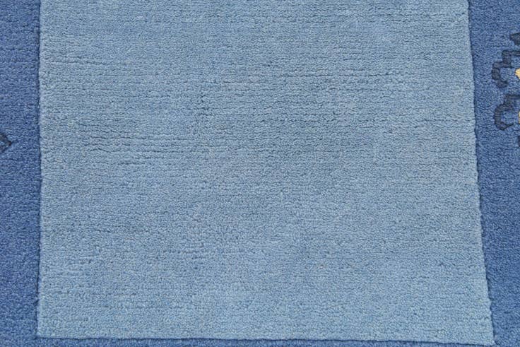 Detail image of 2' 6 x 4' 10 Hand Knotted Modern Tibet Wool Rug