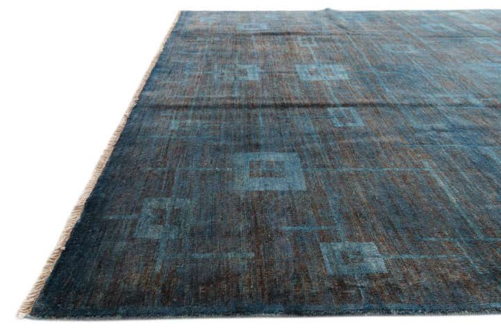 6' 5 x 10' 8 Hand Knotted Modern Ziegler Rug