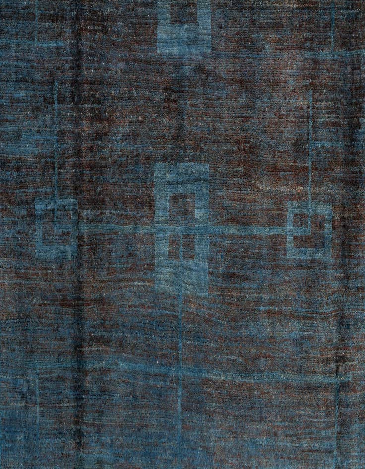 Detail image of 6' 5 x 10' 8  Hand Knotted Modern Ziegler Rug